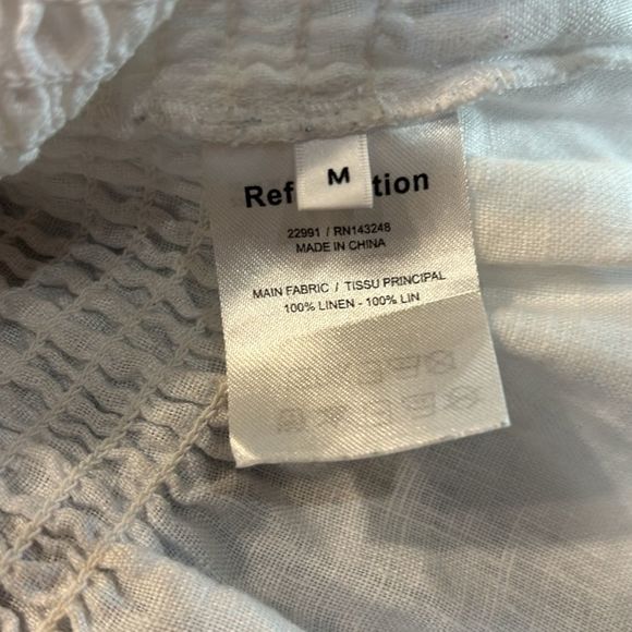 REFORMATION linen blouse - Picture 4 of 4